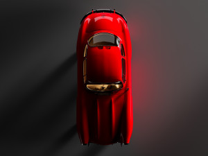 Mercedes-Benz 300 SL 3D Модель