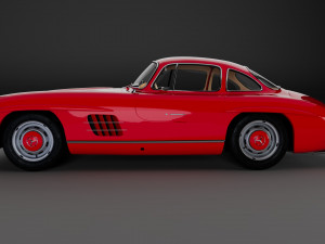Mercedes-Benz 300 SL 3D Модель