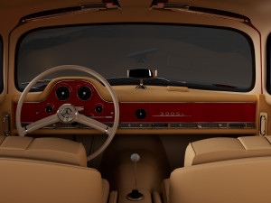 Mercedes-Benz 300 SL 3D Модель