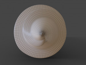 Phillips Flat Head Wood Screw 3D Model