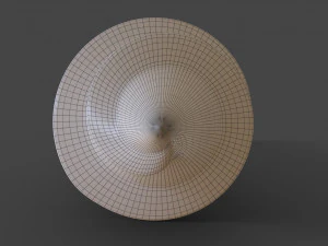 Phillips Flat Head Wood Screw 3D Model