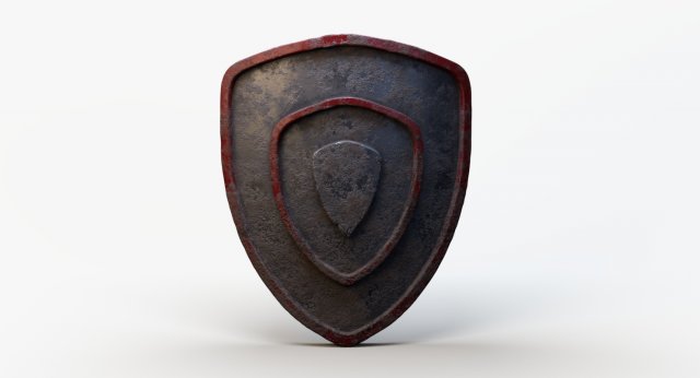 Heater Shield 3D 模型 .c4d .max .obj .3ds .fbx .stl .blend