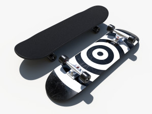 Skate Board 3D 模型