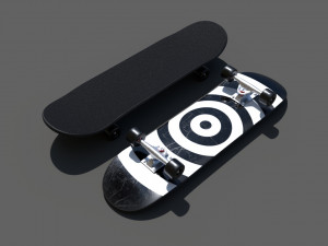 Skate Board 3Dモデル