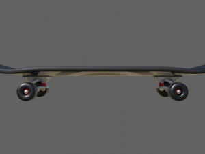 滑板 3D 模型