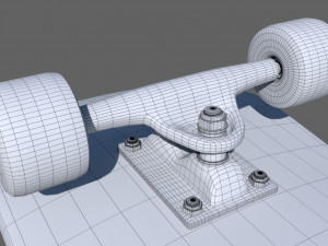 Skate Board 3Dモデル