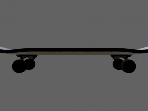 滑板 3D 模型
