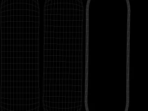 滑板 3D 模型