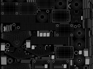 滑板 3D 模型
