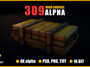309 Hardsurface Alpha CG Текстуры