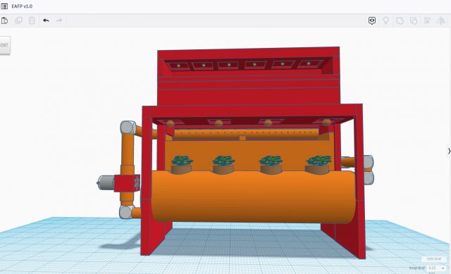 Zephyrus Hydroponic Air Purifier 3D Model .c4d .max .obj .3ds .fbx .stl .blend 