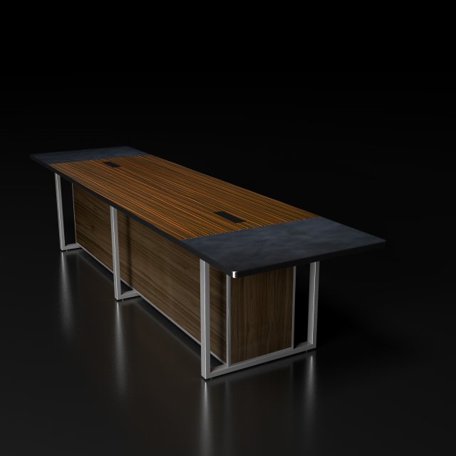 Conference Table 3D 模型 .c4d .max .obj .3ds .fbx .stl .blend 