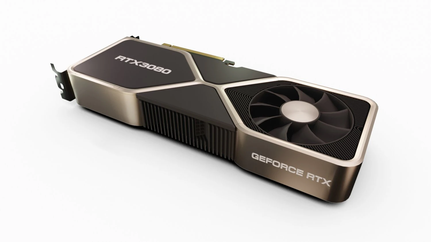 RTX 3080 3D Model .c4d .max .obj .3ds .fbx .stl .blend