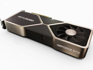 RTX 3080 3D Model