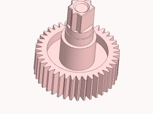 Mercedes benz torpido gözünün dişlisi 3D Model