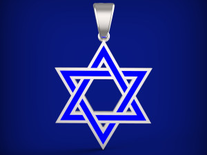 Star of David Modello 3D