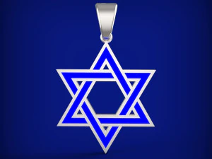 Star of David 3D Model