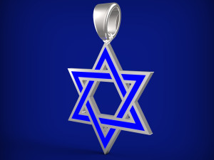 Star of David Modello 3D