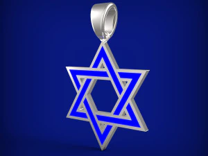 Star of David 3D Model