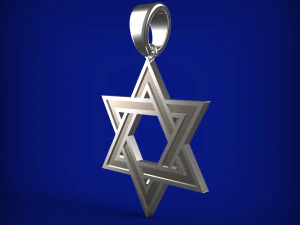 Star of David 3D Model