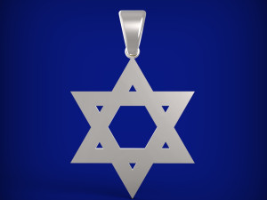 Star of David Modello 3D