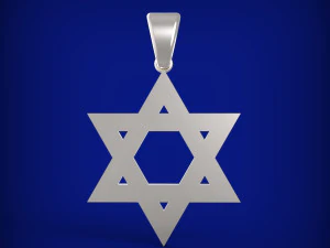 Star of David 3D Model