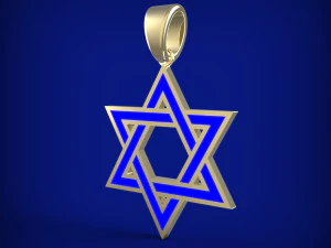 Star of David 3D Model