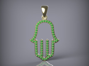 Pendant Hamsa 3D 模型