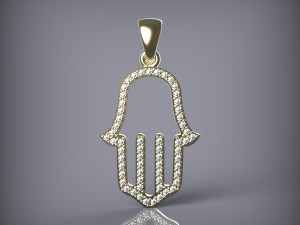 Pendant Hamsa 3D Модель