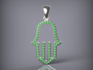 Pendant Hamsa 3D Модель