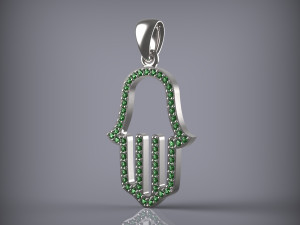 Pendant Hamsa 3D Модель