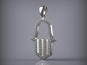 Pendant Hamsa 3D Модель
