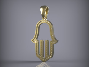 Pendant Hamsa 3D Модель