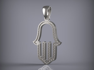 Pendant Hamsa 3D Модель