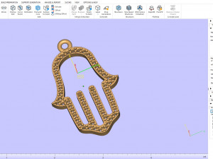 Pendant Hamsa 3D Модель