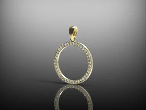 Pendant circle 3D Model