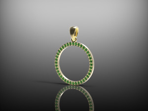 Pendant circle 3D मॉडल
