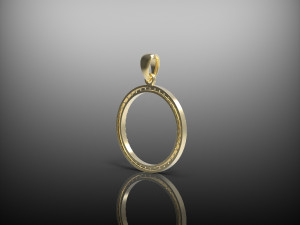 Pendant circle 3D मॉडल