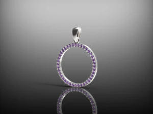 Pendant circle 3D Model