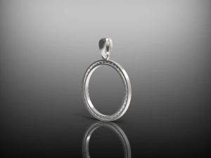 Pendant circle 3D Model