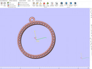 Pendant circle 3D मॉडल