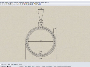 Pendant circle 3D मॉडल