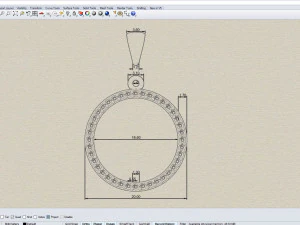 Pendant circle 3D Model