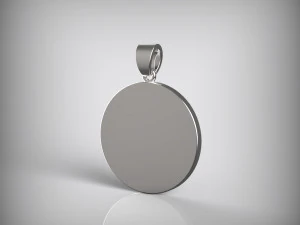 Pendant Yin and Yang 3D Model