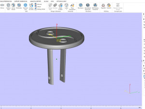Yin and Yang cufflinks 3D Model
