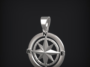 Wind Rose pendant Modèle 3D