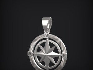Wind Rose pendant Modèle 3D