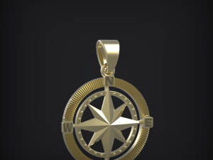 Wind Rose pendant Modèle 3D