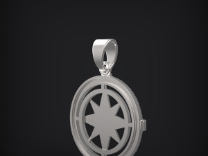 Wind Rose pendant Modèle 3D
