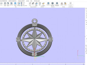 Wind Rose pendant Modèle 3D